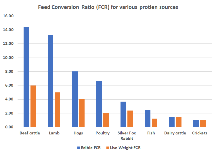 Graph of Feed Coversion Ratios